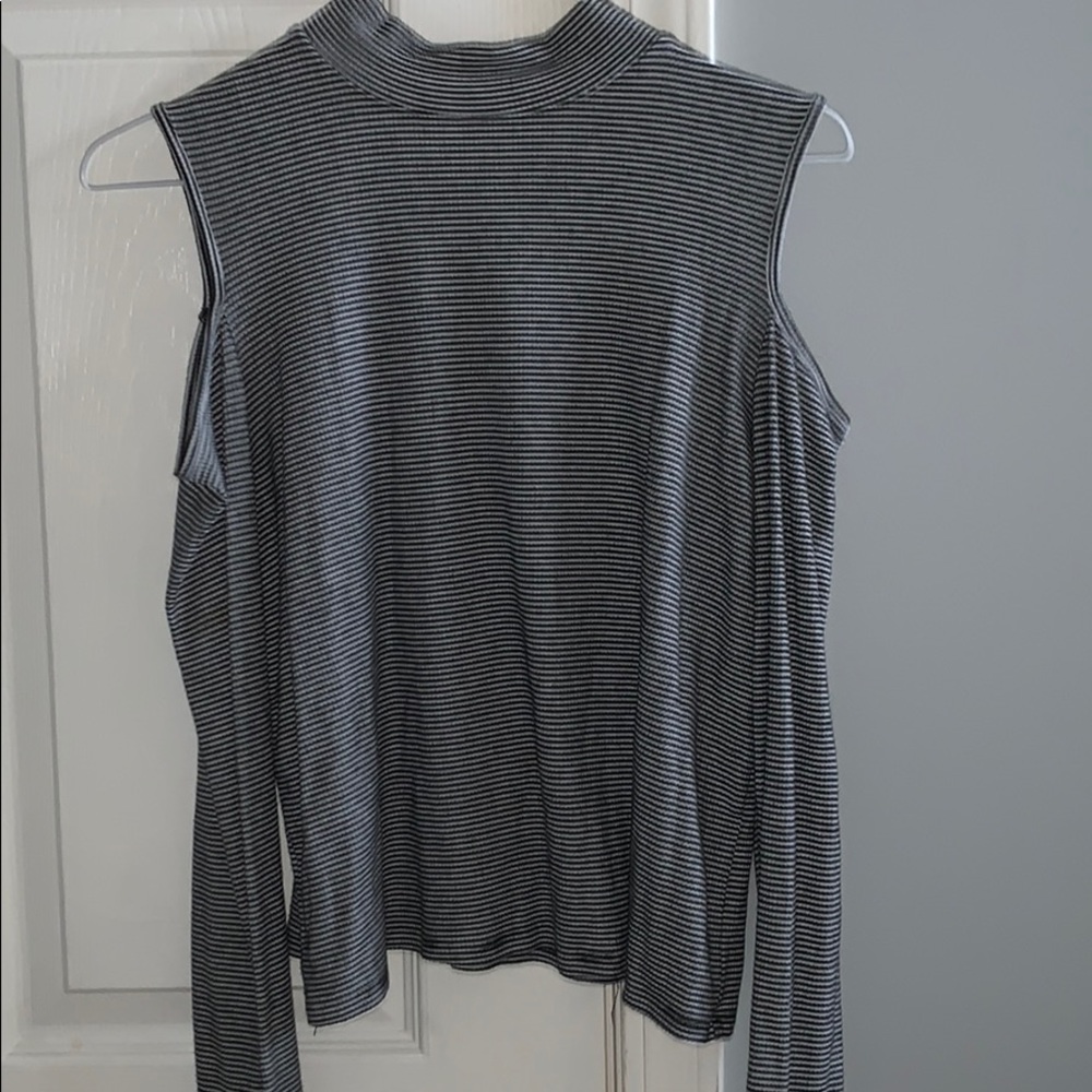 Striped Long-Sleeve Top